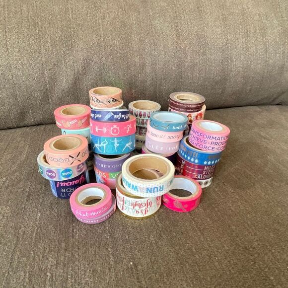 Washi tape lot of 45 rolls inspirational motivational - Picture 5 of 6